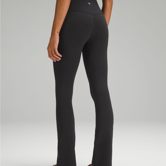 Align™ High-Rise Mini-Flared Pant *XShort In Black - Picture 3 of 9